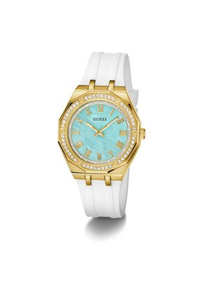 Relojes Guess Mujer Desire. Silicona Blanco GW0872L1