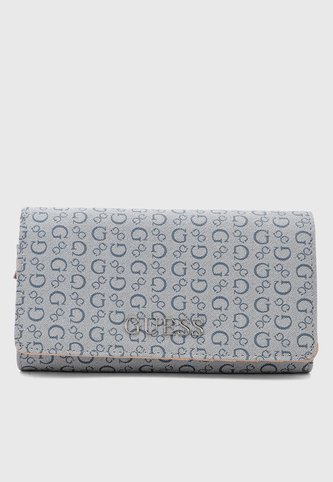 Billetera Denim GUESS Abbas SLG Azul Claro Guess