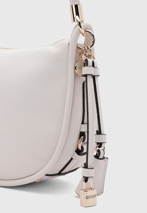 Bolso GUESS Danya Hobo Marfil
