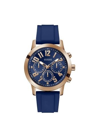 Reloj Guess Hombre Parker. Silicona Azul GW0708G3 Guess
