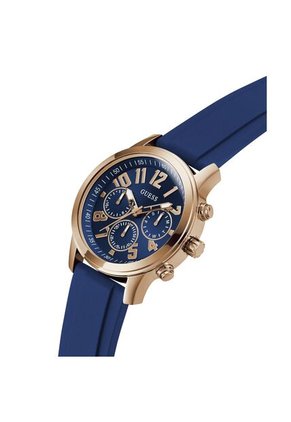 Reloj Guess Hombre Parker. Silicona Azul GW0708G3