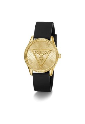 Reloj Guess Mujer Roxy. Silicona Negro GW0942L2