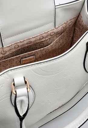 Bolso Blanco-Oro Rosa GUESS Oak Park