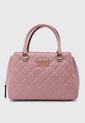 Bolso GUESS Satchel Rosa de Guess