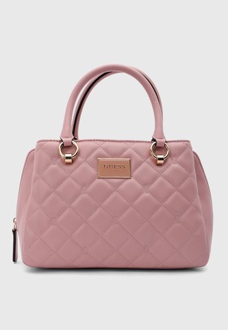 Bolso GUESS Satchel Rosa Guess