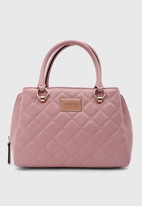 Bolso GUESS Satchel Rosa