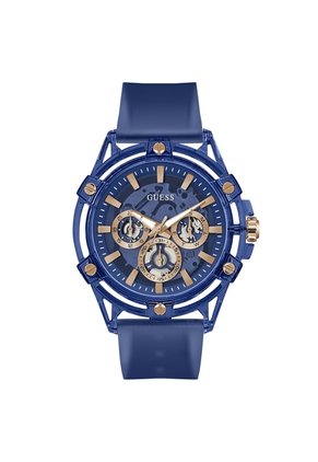 Reloj Guess Hombre King. Silicona Azul GW1142G3