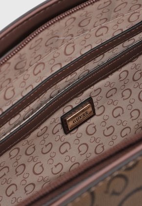 Bolso Marrón-Beige-Vino GUESS