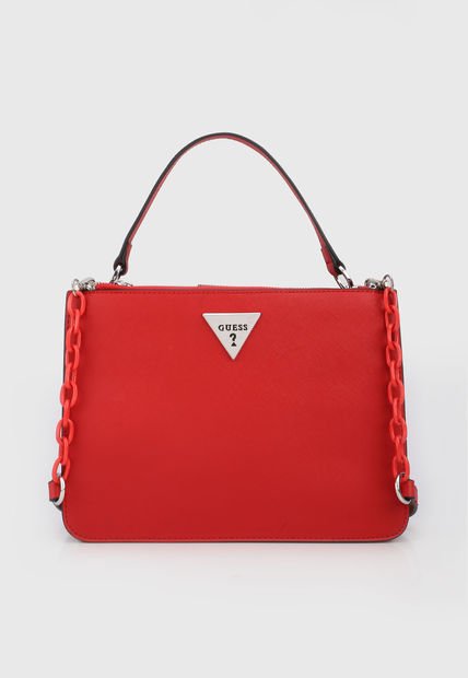 Bolso Rojo-Plateado GUESS