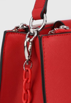 Bolso Rojo-Plateado GUESS