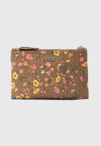 Bolso Manos Libres Marrón-Multicolor GUESS Guess