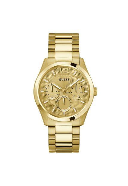 Reloj Guess Hombre Zen. Acero Inoxidable Dorado GW0707G3