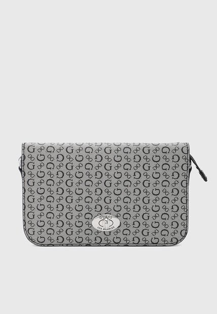 Bolso Manos Libres GUESS Burnaby Mini Gris