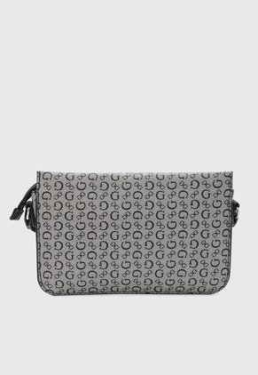 Bolso Manos Libres GUESS Burnaby Mini Gris