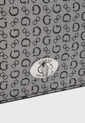 Bolso Manos Libres GUESS Burnaby Mini Gris