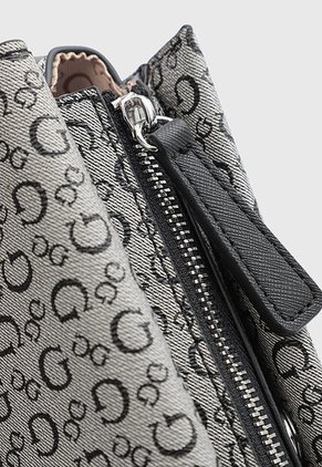 Bolso Manos Libres GUESS Burnaby Mini Gris