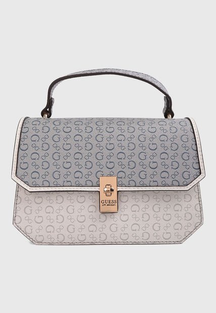 Bolso Marfil-Gris-Azul Raf GUESS