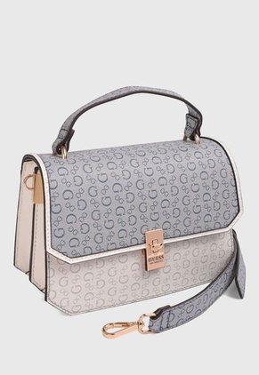 Bolso Marfil-Gris-Azul Raf GUESS