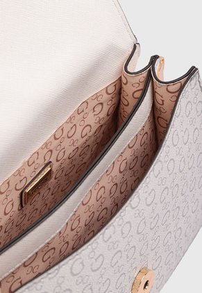 Bolso Marfil-Gris-Azul Raf GUESS
