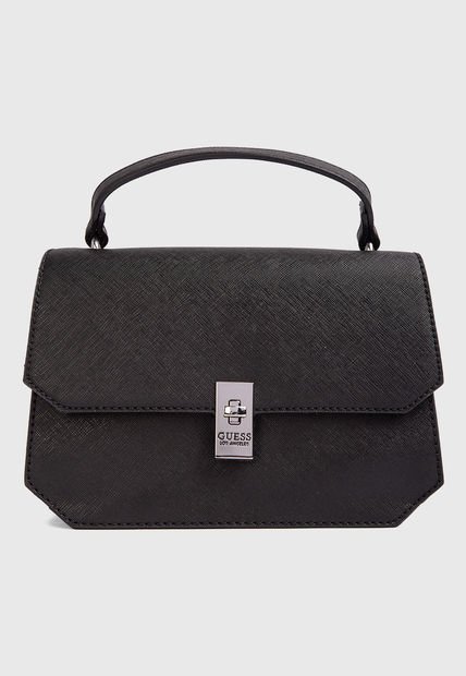 Bolso Negro-Plateado GUESS