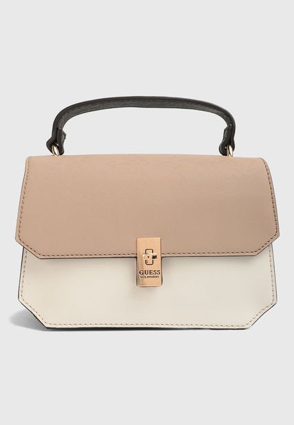 Bolso Negro-Taupe-Blanco GUESS