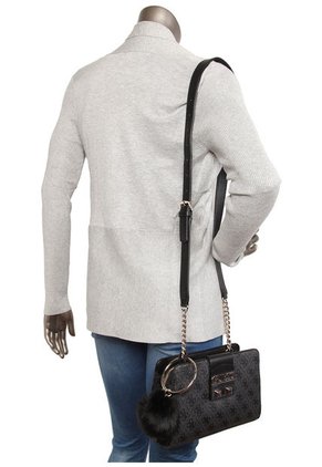 Bolso Negro GUESS luxe crossbody