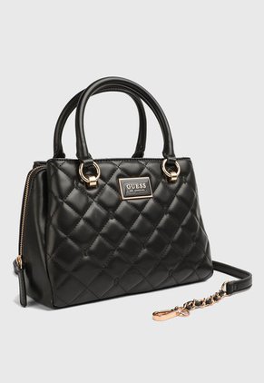 Bolso Negro-Dorado GUESS