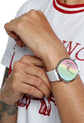 Reloj Blanco-plateado GUESS