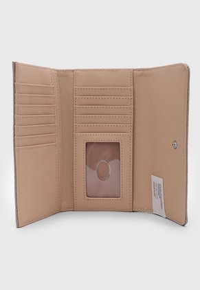 Billetera GUESS Jillian SLG Beige