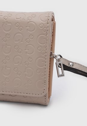 Billetera GUESS Jillian SLG Beige