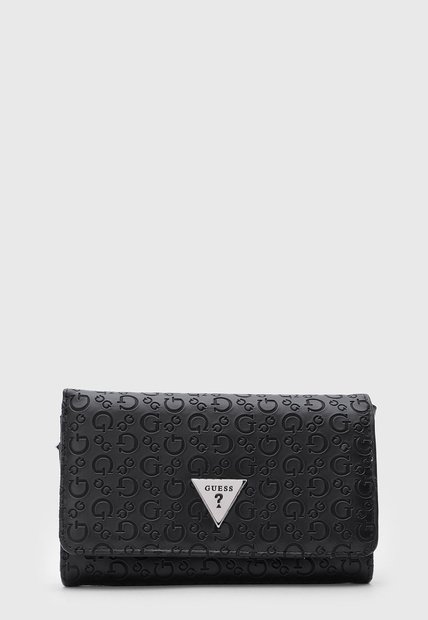 Billetera GUESS Jillian SLG Negro