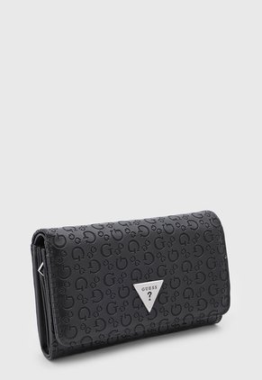 Billetera GUESS Jillian SLG Negro
