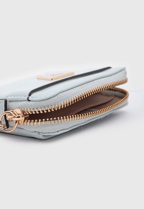 Billetera GUESS Tasha SLG Celeste