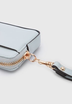 Billetera GUESS Tasha SLG Celeste