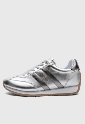 Tenis Lifestyle GUESS Saphia Plateado