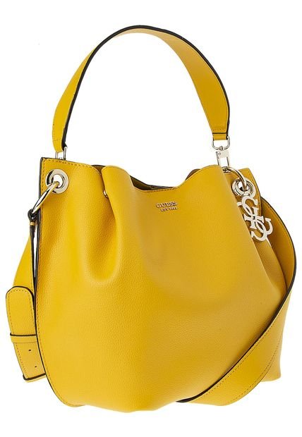 Bolso Amarillo GUESS Digital Hobo