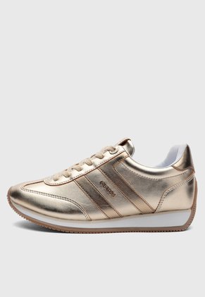 Tenis Lifestyle GUESS Saphia Dorado