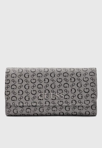 Billetera Gris-Negro GUESS