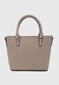 Bolso GUESS Quinley Mini Taupe de Guess