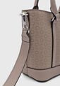 Bolso GUESS Quinley Mini Taupe de Guess