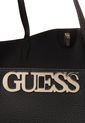 Bolso Negro GUESS Uptown Chic Barcelona Tote de Guess