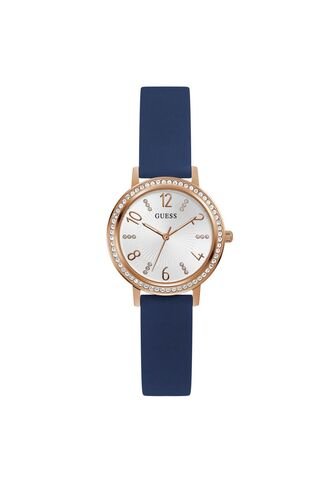 Reloj Guess Mujer Tri Luxe. Silicona Azul GW0591L1 Guess