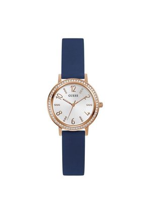 Reloj Guess Mujer Tri Luxe. Silicona Azul GW0591L1