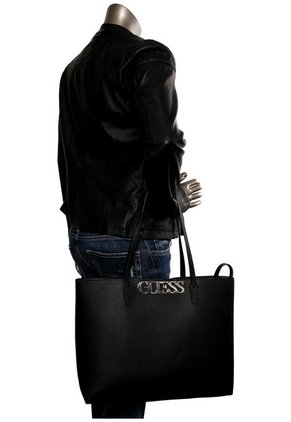 Bolso Negro GUESS Uptown Chic Barcelona Tote