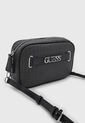 Bolso Manos Libres GUESS Danica Mini Gris Oscuro de Guess