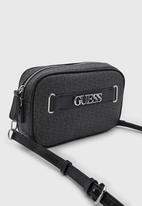 Bolso Manos Libres GUESS Danica Mini Gris Oscuro
