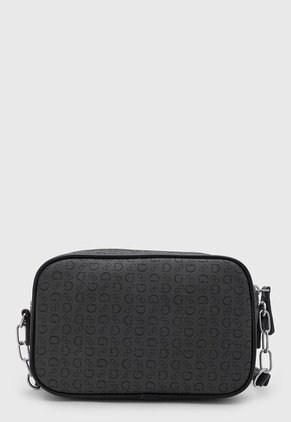 Bolso Manos Libres GUESS Danica Mini Gris Oscuro