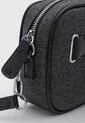 Bolso Manos Libres GUESS Danica Mini Gris Oscuro de Guess