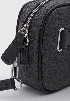 Bolso Manos Libres GUESS Danica Mini Gris Oscuro