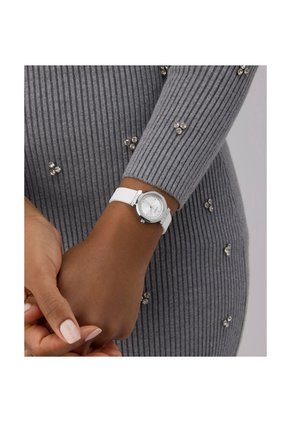 Reloj Guess Mujer Mini Rumour. Silicona Blanco GW0928L1
